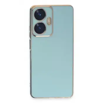 Newface Realme C55 Kılıf Volet Silikon - Açık Yeşil