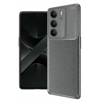 Newface Realme C75 4G Auto Focus Karbon Kapak - Gri