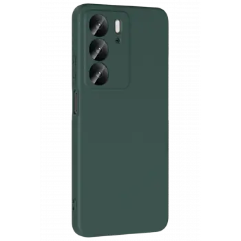 Newface Realme C75 4G First Silikon - Koyu Yeşil