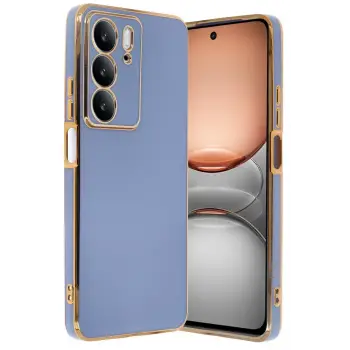 Newface Realme C75 4G Kılıf Volet Silikon - Mavi