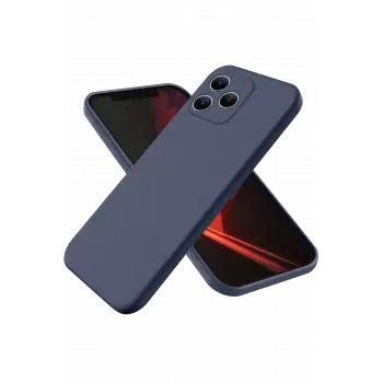 Newface Realme Note 50 4G Kılıf First Silikon - Lacivert