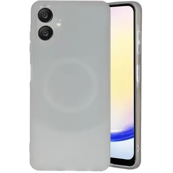 Newface Samsung A06 Kılıf Maya Karbon Kapak - Gri