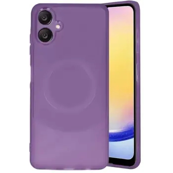 Newface Samsung A06 Kılıf Maya Karbon Kapak - Mürdüm