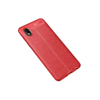 Newface Samsung Galaxy A01 Core Kılıf Auto Focus Kapak - Kırmızı