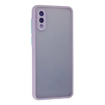 Newface Samsung Galaxy A02 Kılıf Montreal Silikon Kapak - Mor