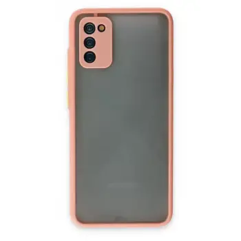 Newface Samsung Galaxy A02S Kılıf Montreal Silikon Kapak - Pembe