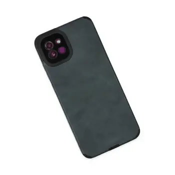 Newface Samsung Galaxy A03 Kılıf Loop Deri Silikon - Lacivert