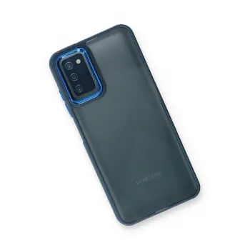 Newface Samsung Galaxy A03S Kılıf Dora Kapak - Mavi