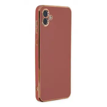 Newface Samsung Galaxy A04 Kılıf Volet Silikon - Kırmızı