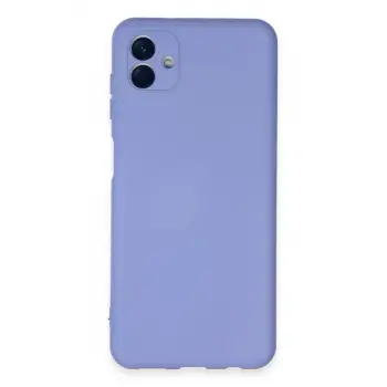 Newface Samsung Galaxy A04E Kılıf Nano içi Kadife Silikon - Lila