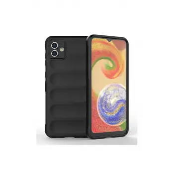 Newface Samsung Galaxy A04E Kılıf Optimum Silikon - Siyah