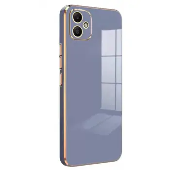 Newface Samsung Galaxy A05 Kılıf Volet Silikon - Mavi