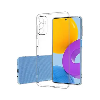Newface Samsung Galaxy A05S Kılıf Lüx Şeffaf Silikon