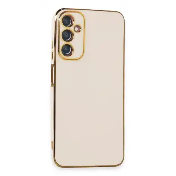 Newface Samsung Galaxy A05S Kılıf Volet Silikon - Beyaz
