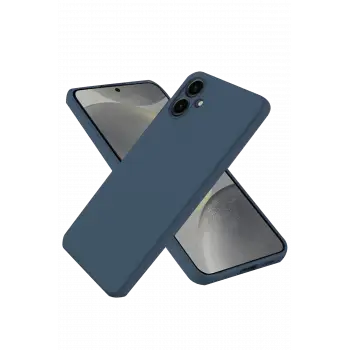 Newface Samsung Galaxy A06 Kılıf First Silikon - Lacivert