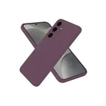 Newface Samsung Galaxy A06 Kılıf First Silikon - Mürdüm