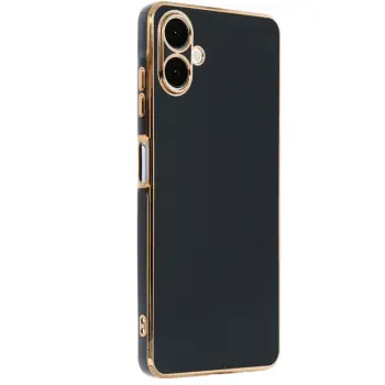 Newface Samsung Galaxy A06 Kılıf Volet Silikon - Siyah