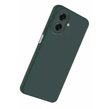 Newface Samsung Galaxy A07 4G First Silikon - Koyu Yeşil