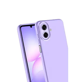 Newface Samsung Galaxy A07 4G First Silikon - Lila