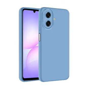 Newface Samsung Galaxy A07 4G First Silikon - Mavi