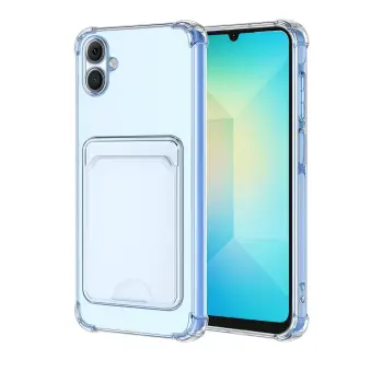 Newface Samsung Galaxy A07 4G Kart Şeffaf Silikon - Şeffaf