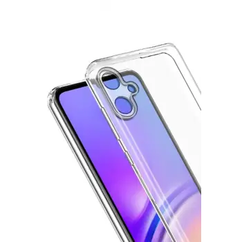 Newface Samsung Galaxy A07 4G Lüx Şeffaf Silikon - Şeffaf