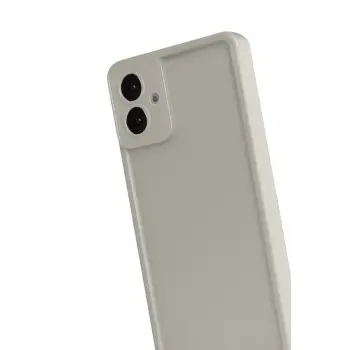 Newface Samsung Galaxy A07 4G Viera Silikon - Krem