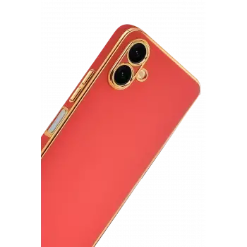 Newface Samsung Galaxy A07 4G Volet Silikon - Kırmızı