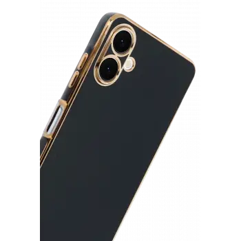 Newface Samsung Galaxy A07 4G Volet Silikon - Siyah