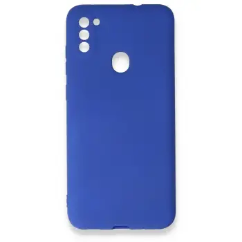 Newface Samsung Galaxy A11 Kılıf First Silikon - Lacivert