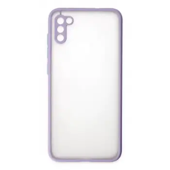 Newface Samsung Galaxy A11 Kılıf Montreal Silikon Kapak - Mor