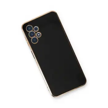 Newface Samsung Galaxy A13 4G Kılıf Volet Silikon - Siyah
