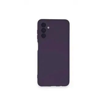 Newface Samsung Galaxy A14 4G Kılıf Nano içi Kadife Silikon - Mor
