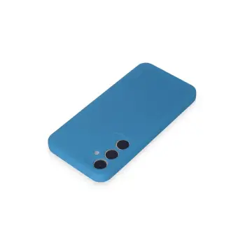 Newface Samsung Galaxy A15 4G Kılıf First Silikon - Mavi
