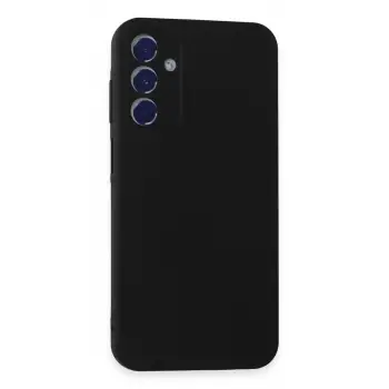Newface Samsung Galaxy A15 4G Kılıf First Silikon - Siyah