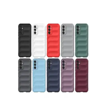Newface Samsung Galaxy A15 4G Kılıf Optimum Silikon - Krem
