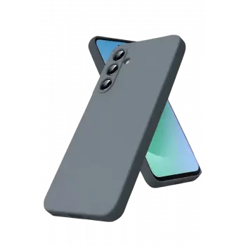 Newface Samsung Galaxy A17 5G Nano içi Kadife Silikon - Gri