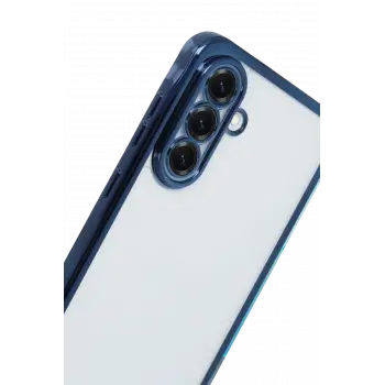 Newface Samsung Galaxy A17 5G Razer Lensli Silikon - Lacivert