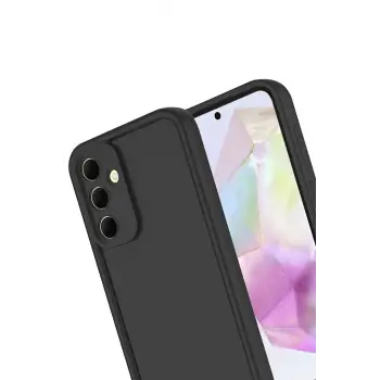 Newface Samsung Galaxy A17 5G Viera Silikon - Siyah
