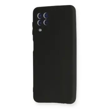 Newface Samsung Galaxy A22 Kılıf First Silikon - Siyah