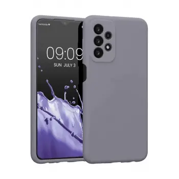 Newface Samsung Galaxy A23 4G Kılıf First Silikon - Gri