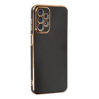Newface Samsung Galaxy A23 4G Kılıf Volet Silikon - Siyah