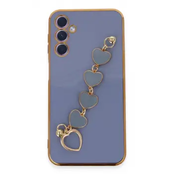 Newface Samsung Galaxy A24 4G Kılıf Esila Silikon - Gri