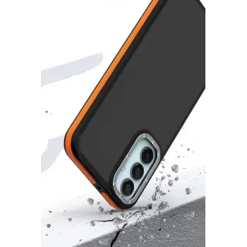 Newface Samsung Galaxy A25 5G Harvel Kapak - Turuncu