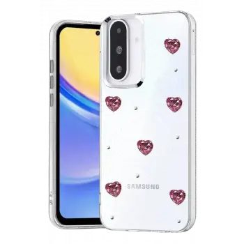 Newface Samsung Galaxy A27 5G Fiyonk Desenli Kapak - Desen 3