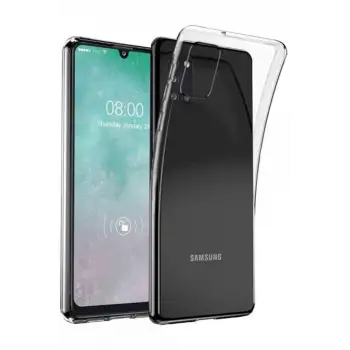 Newface Samsung Galaxy A31 Kılıf Lüx Şeffaf Silikon