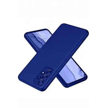 Newface Samsung Galaxy A32 Kılıf First Silikon - Lacivert