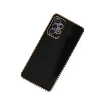 Newface Samsung Galaxy A32 Kılıf Volet Silikon - Siyah