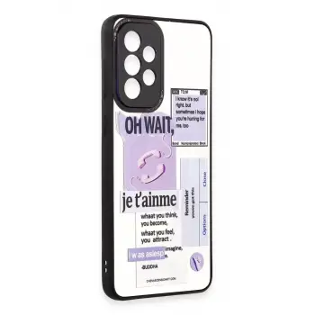 Newface Samsung Galaxy A33 5G Kılıf Mirror Desenli Kapak - Mirror - 4