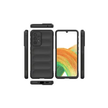 Newface Samsung Galaxy A33 5G Kılıf Optimum Silikon - Siyah